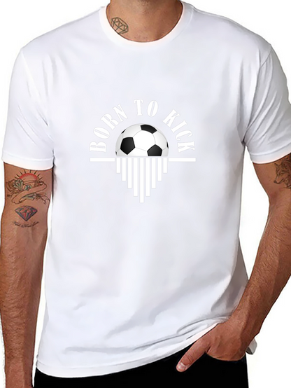 Born to Kick Soccer T-Shirt - Black