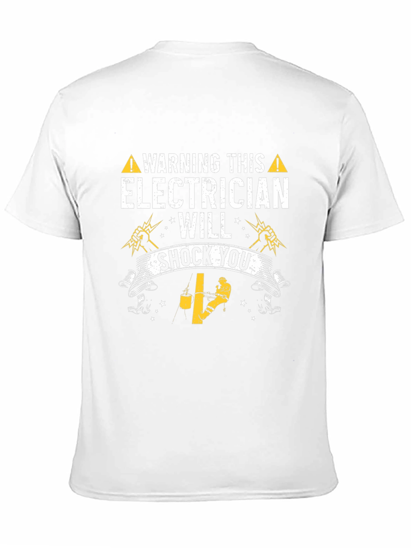 Warning Electrician T-Shirt