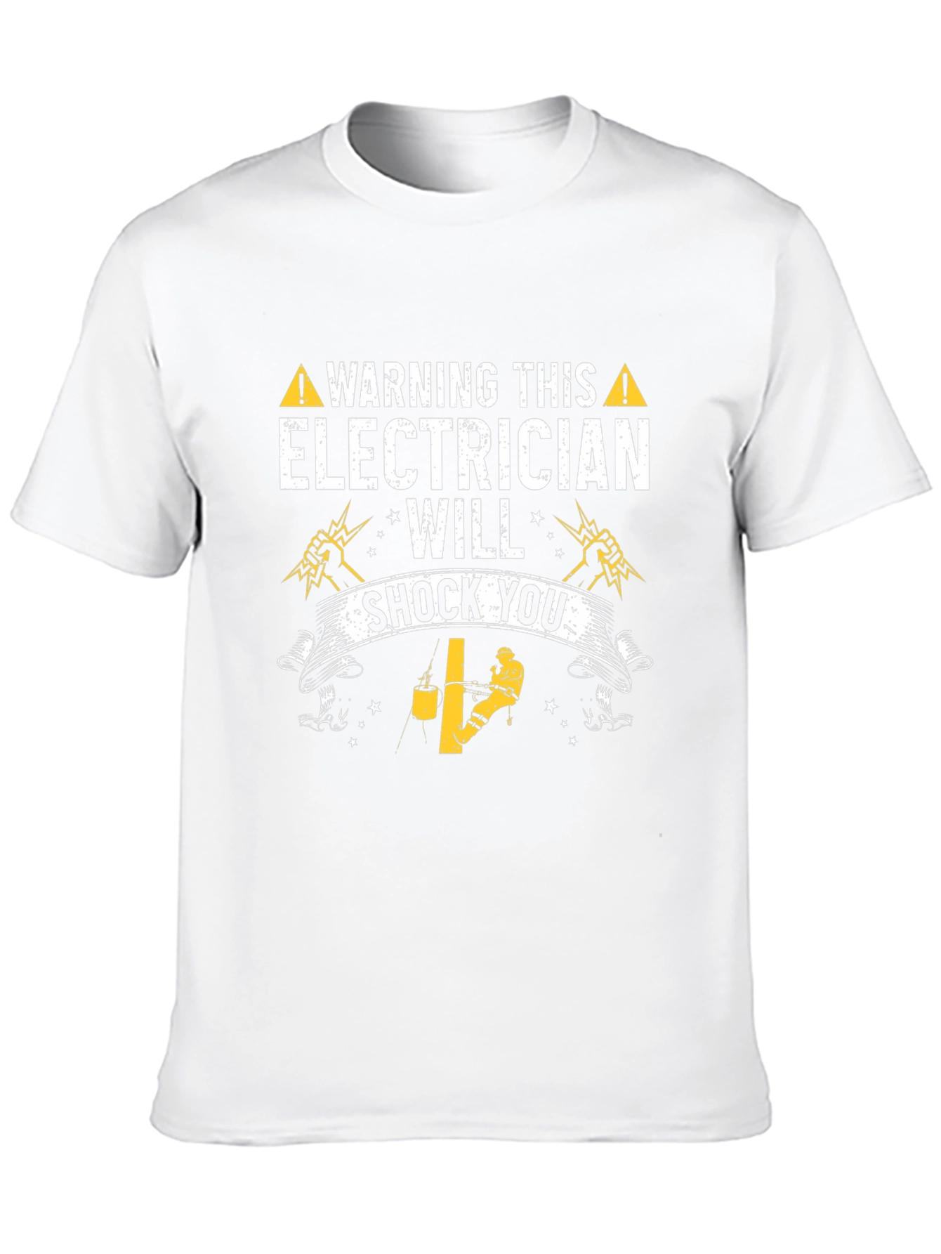 Warning Electrician T-Shirt