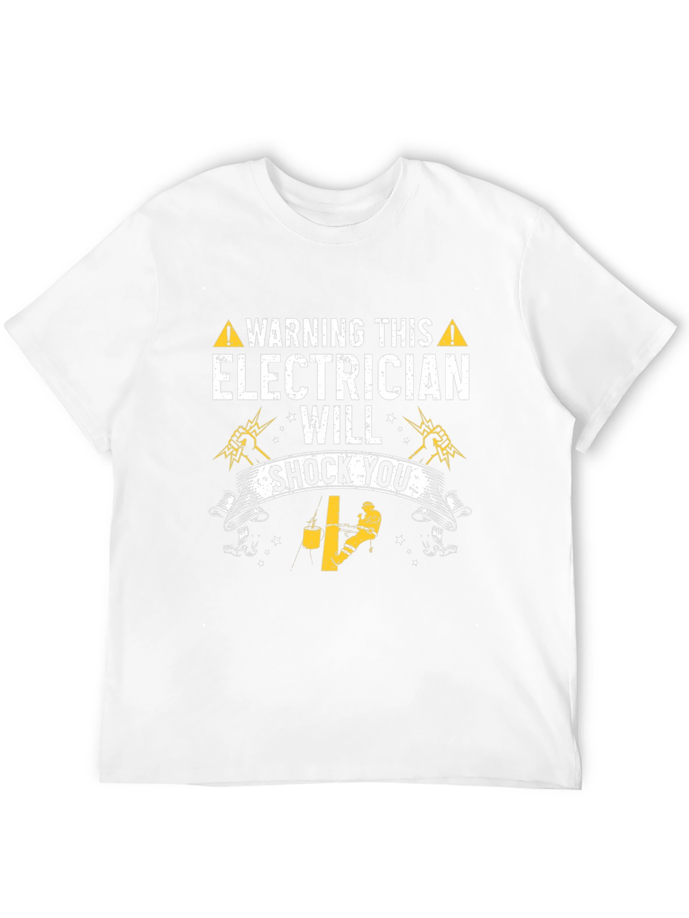 Warning Electrician T-Shirt