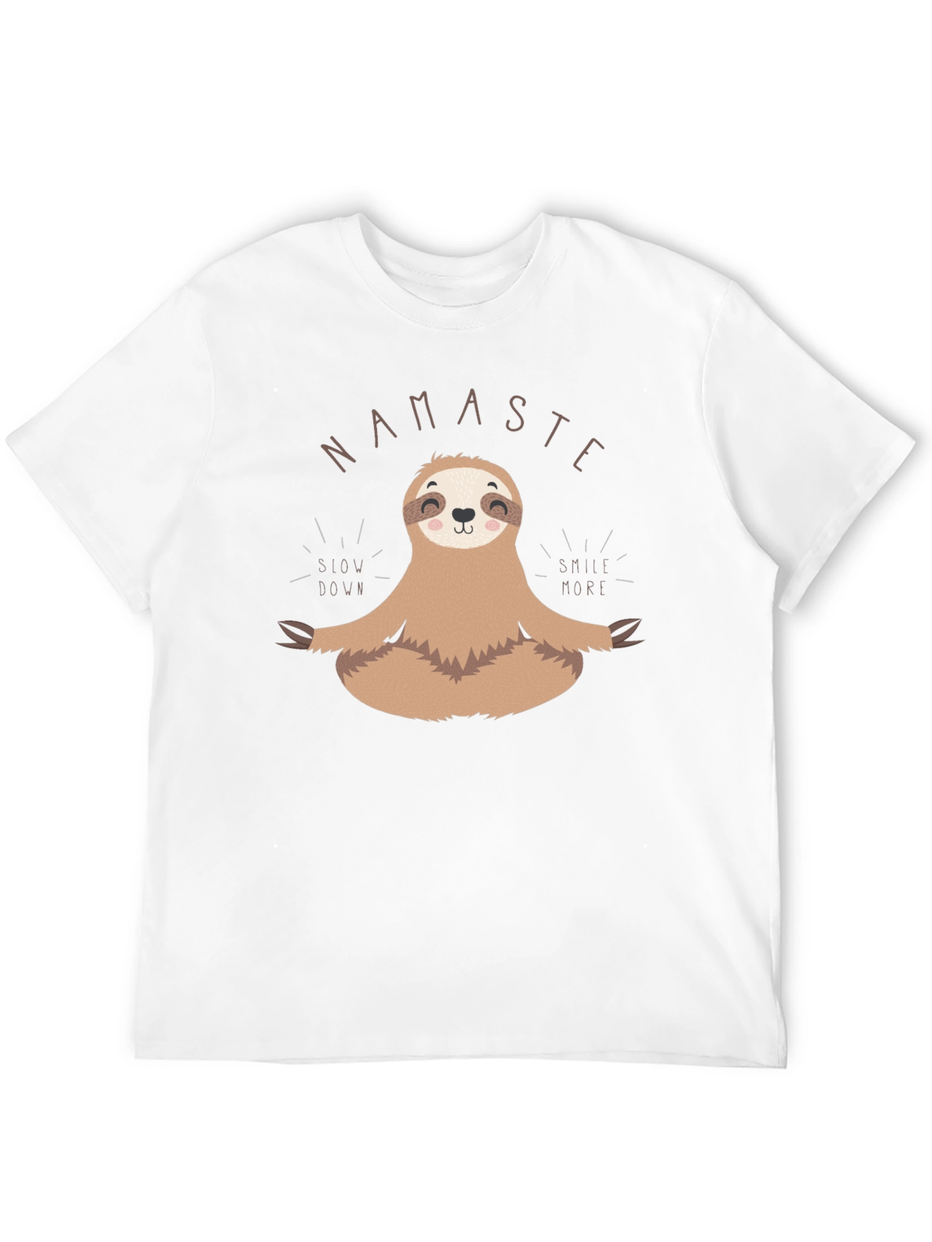 Namaste Sloth Meditation T-Shirt