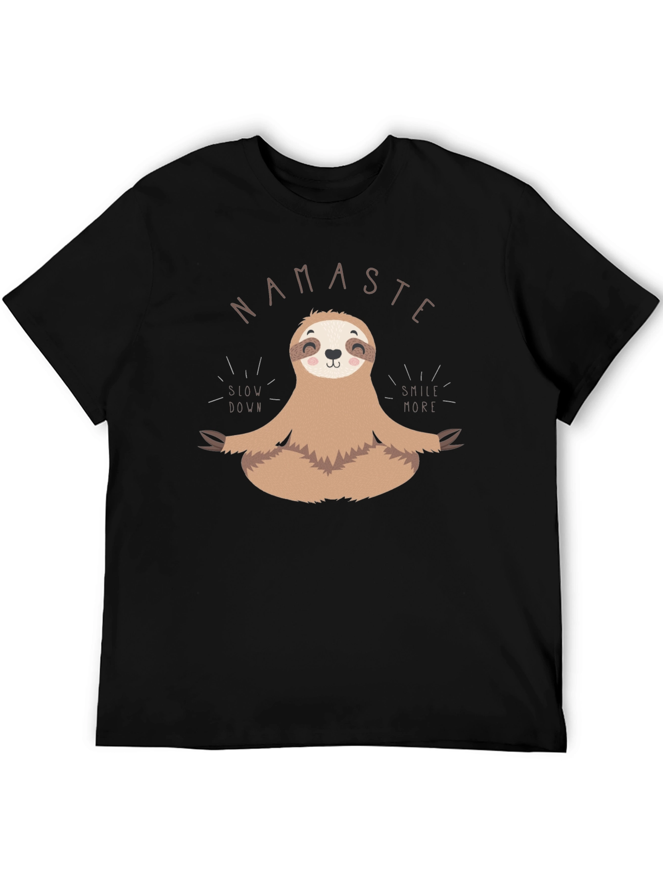 Namaste Sloth Meditation T-Shirt