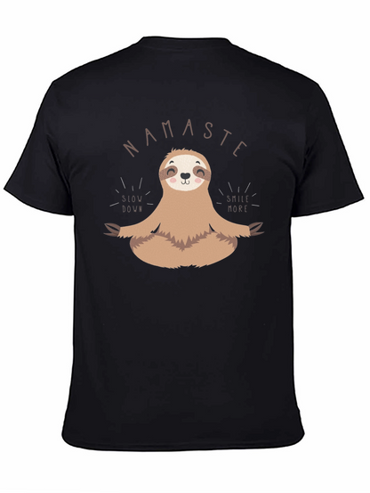 Namaste Sloth Meditation T-Shirt