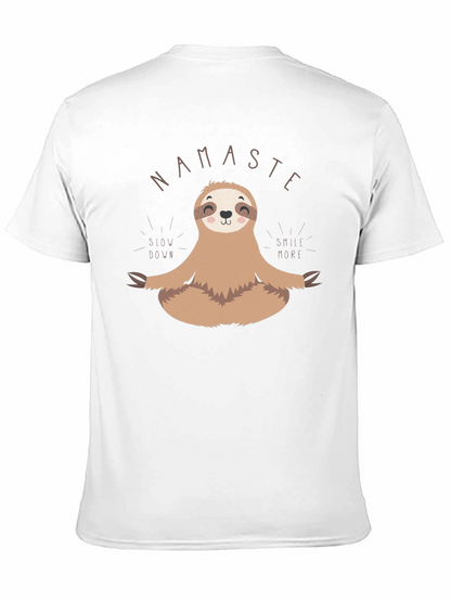 Namaste Sloth Meditation T-Shirt