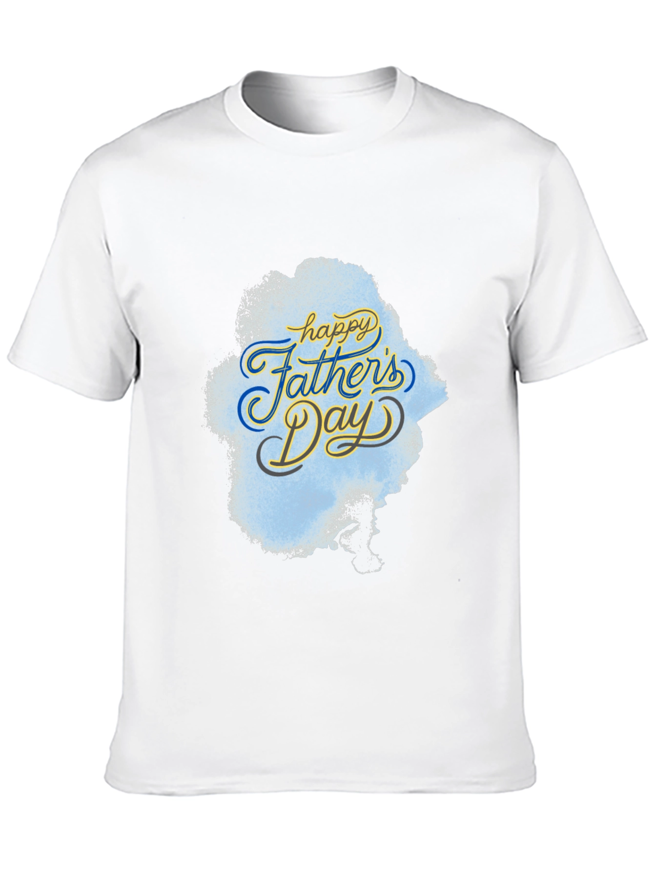 Happy Fathers Day Black T-Shirt
