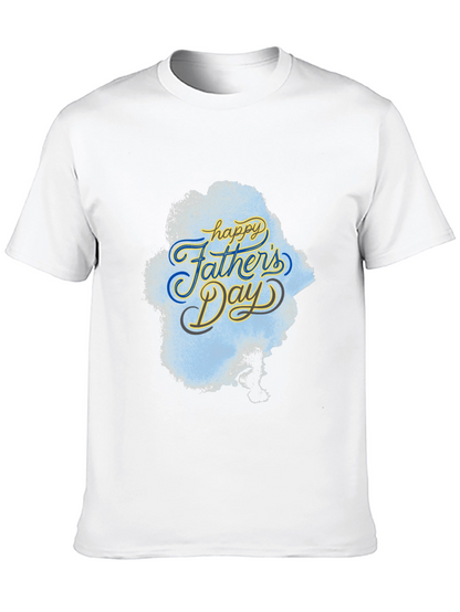 Happy Fathers Day Black T-Shirt