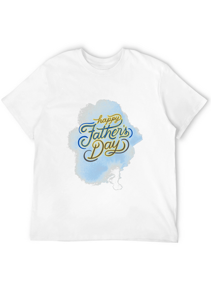 Happy Fathers Day Black T-Shirt
