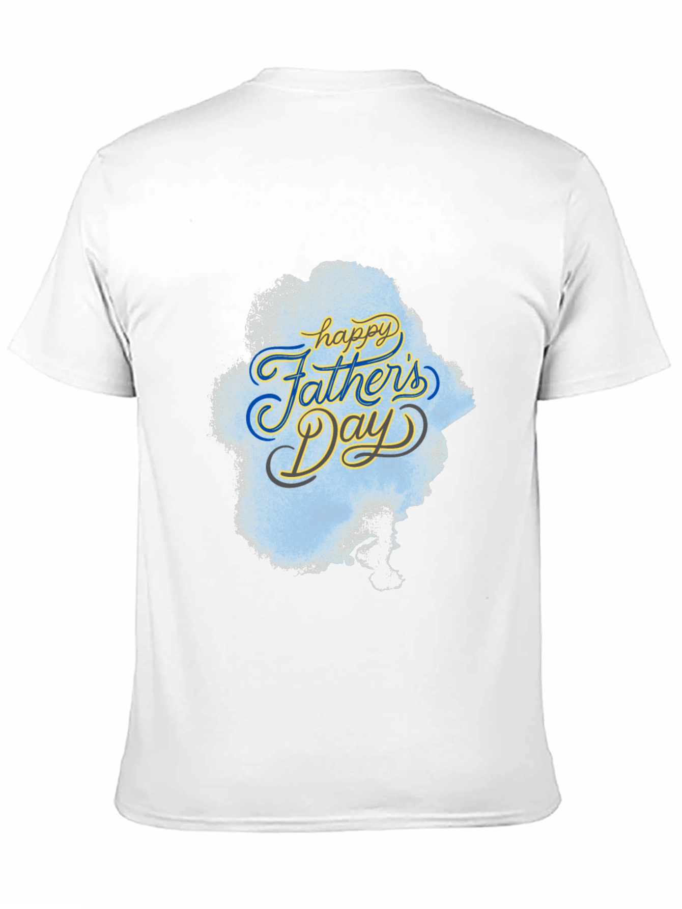 Happy Fathers Day Black T-Shirt