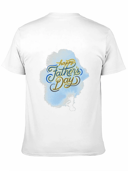 Happy Fathers Day Black T-Shirt