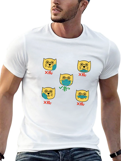 Funny Masked Cat T-Shirt