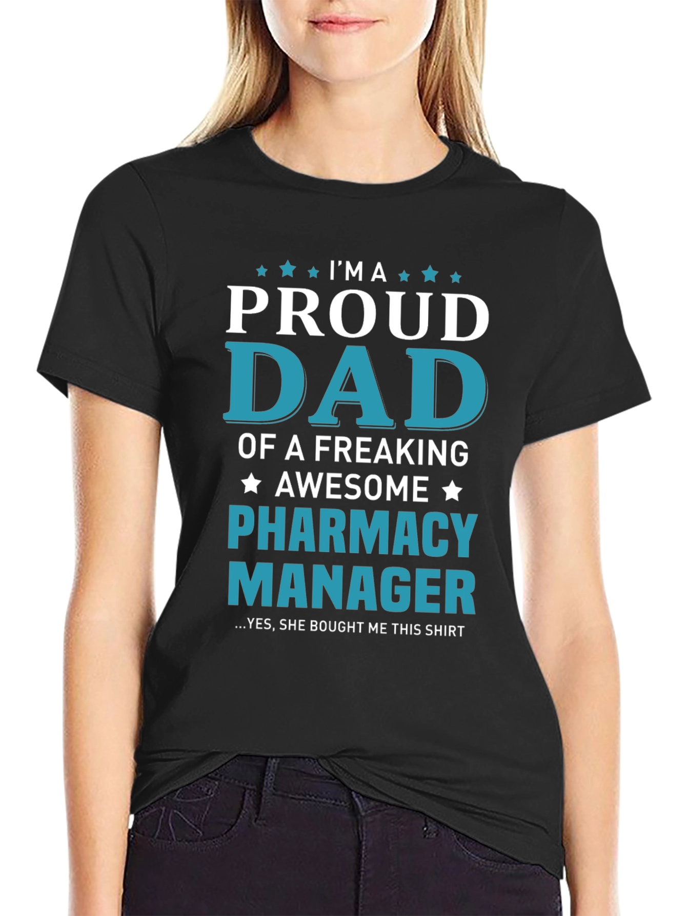 Proud Dad of a Pharmacy Manager T-Shirt