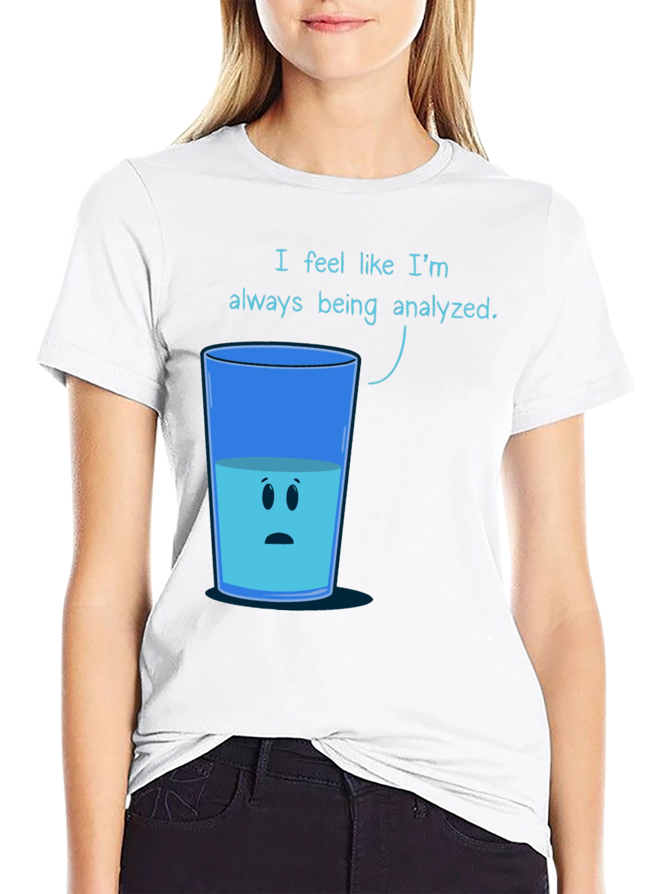 Analyzed Glass T-Shirt - Funny Graphic Tee