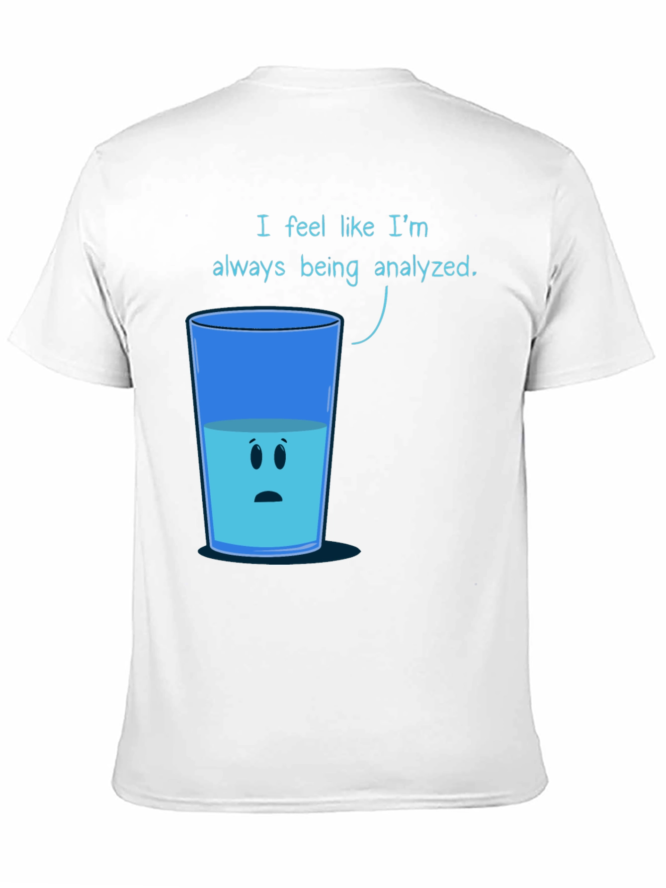 Analyzed Glass T-Shirt - Funny Graphic Tee