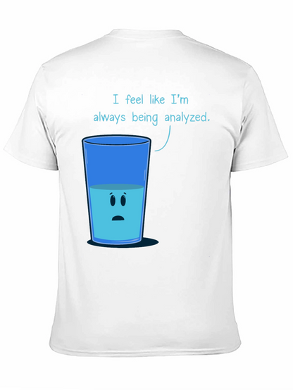 Analyzed Glass T-Shirt - Funny Graphic Tee