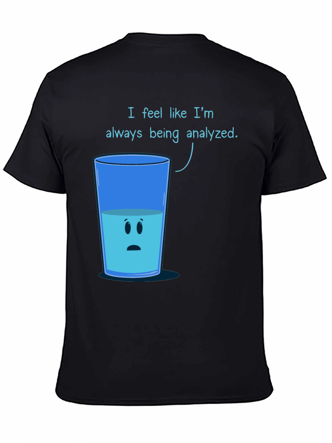 Analyzed Glass T-Shirt - Funny Graphic Tee