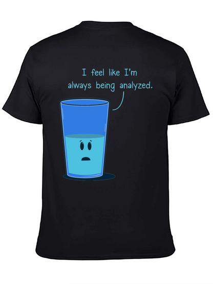 Analyzed Glass T-Shirt - Funny Graphic Tee