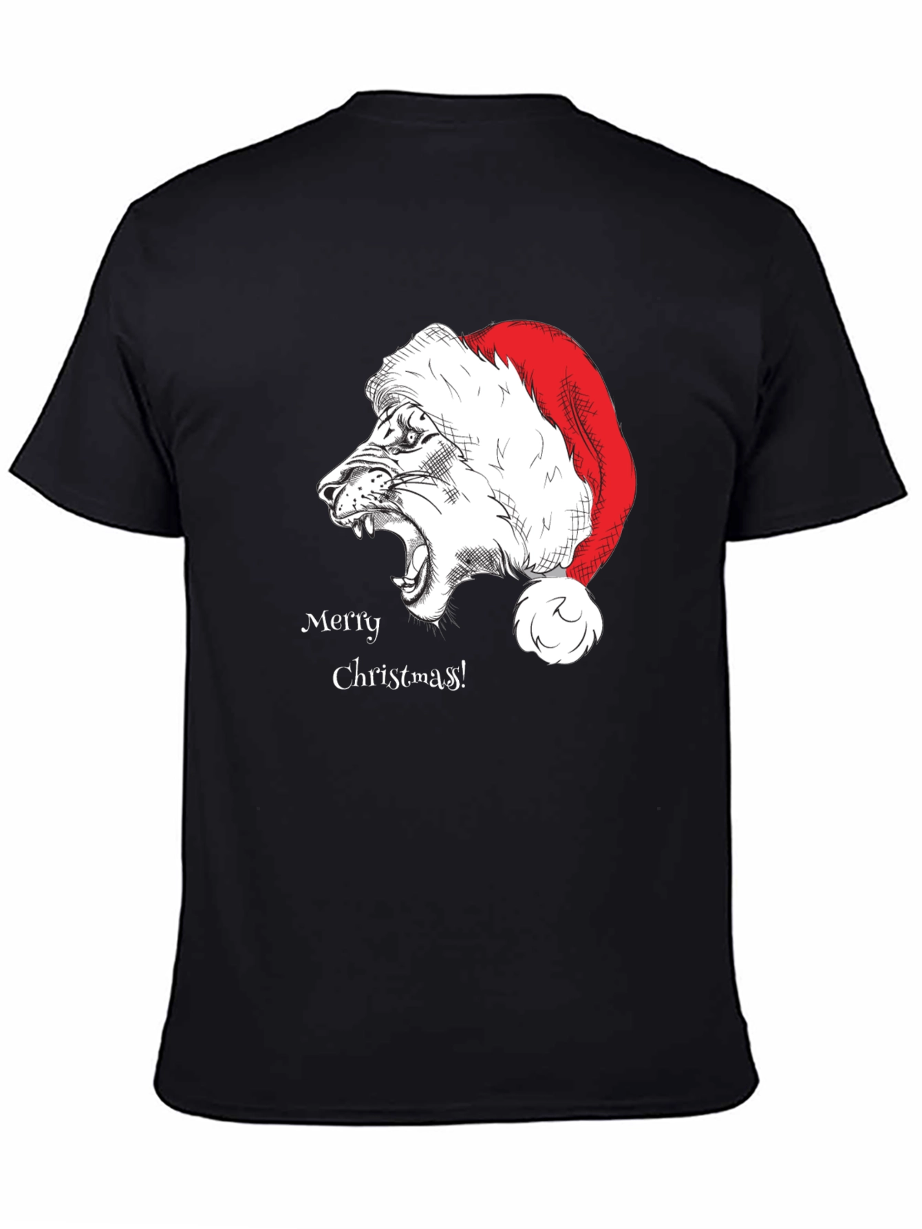 Merry Christmas Lion T-Shirt