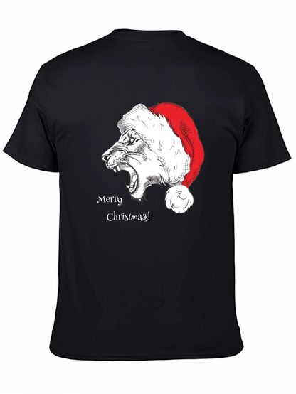 Merry Christmas Lion T-Shirt