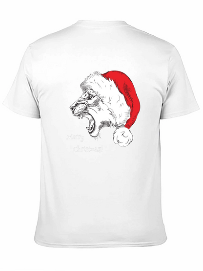 Merry Christmas Lion T-Shirt