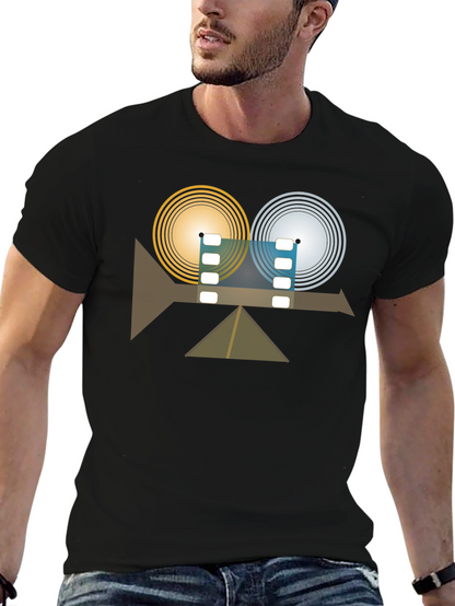 Retro Film Camera Graphic T-Shirt
