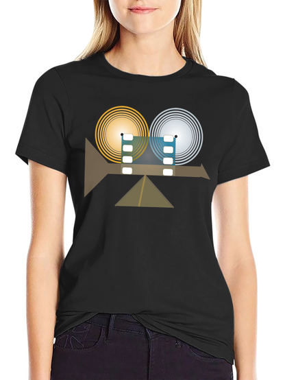 Retro Film Camera Graphic T-Shirt