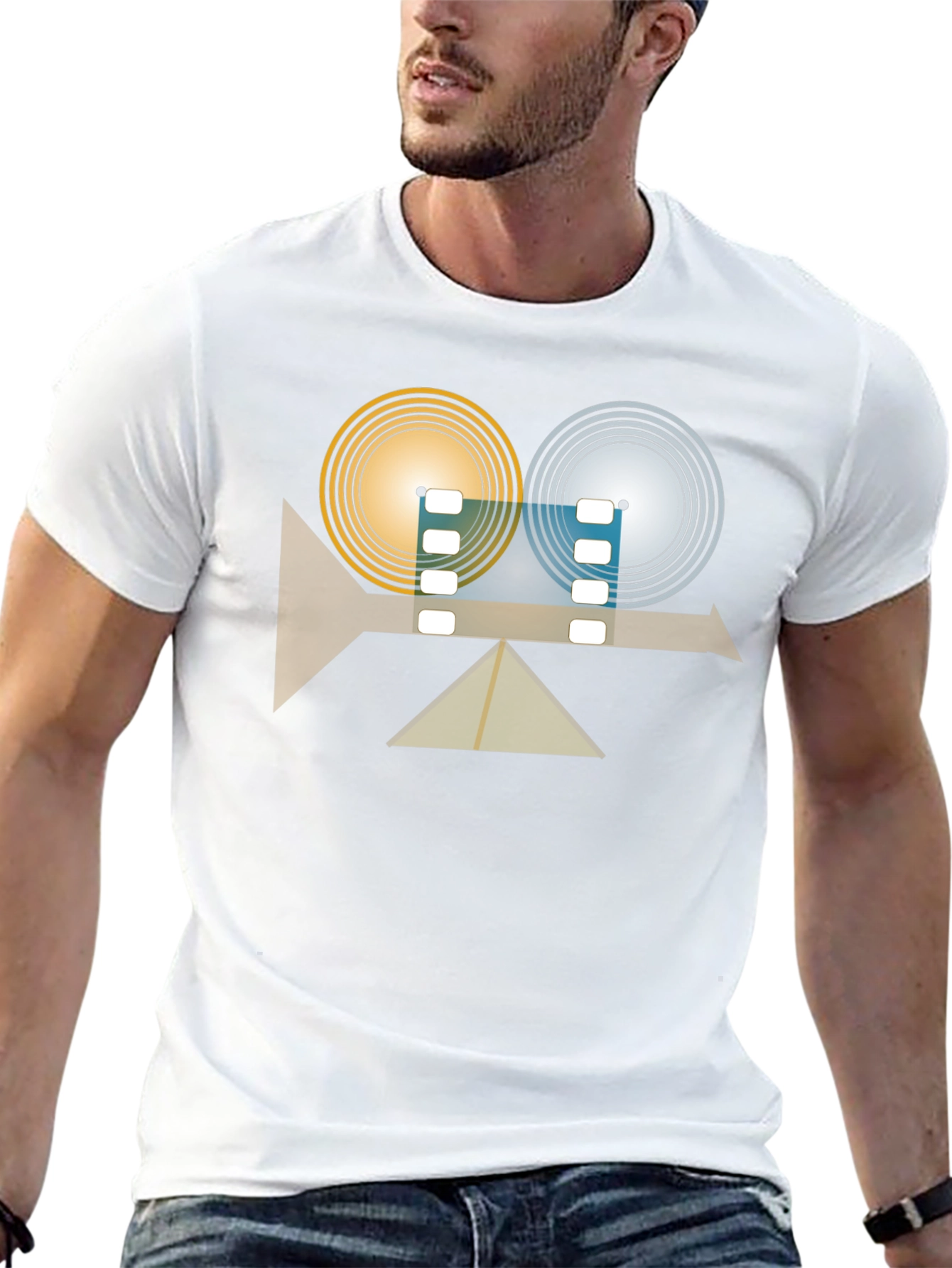 Retro Film Camera Graphic T-Shirt