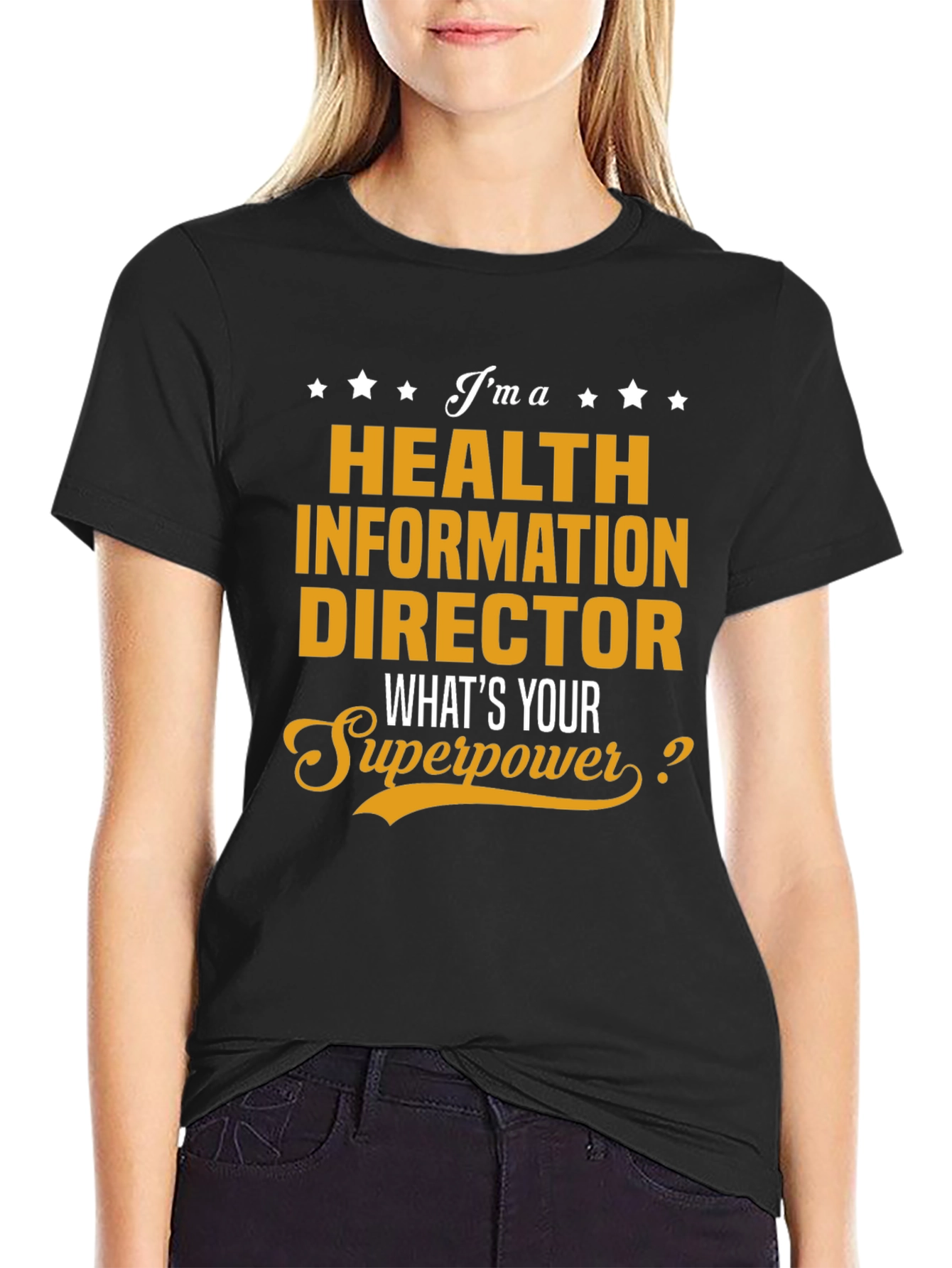 Health Information Director Superpower T-Shirt