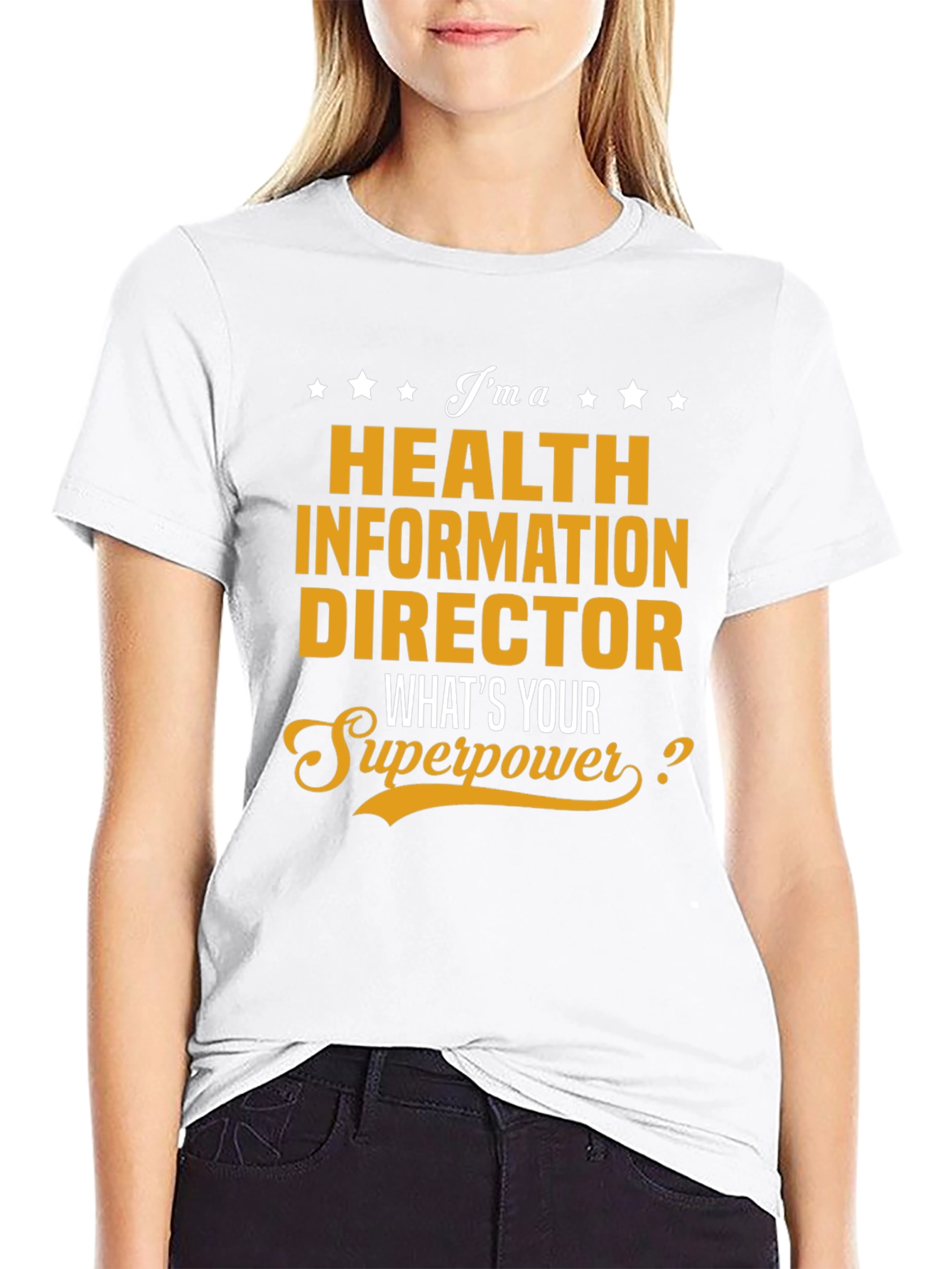 Health Information Director Superpower T-Shirt