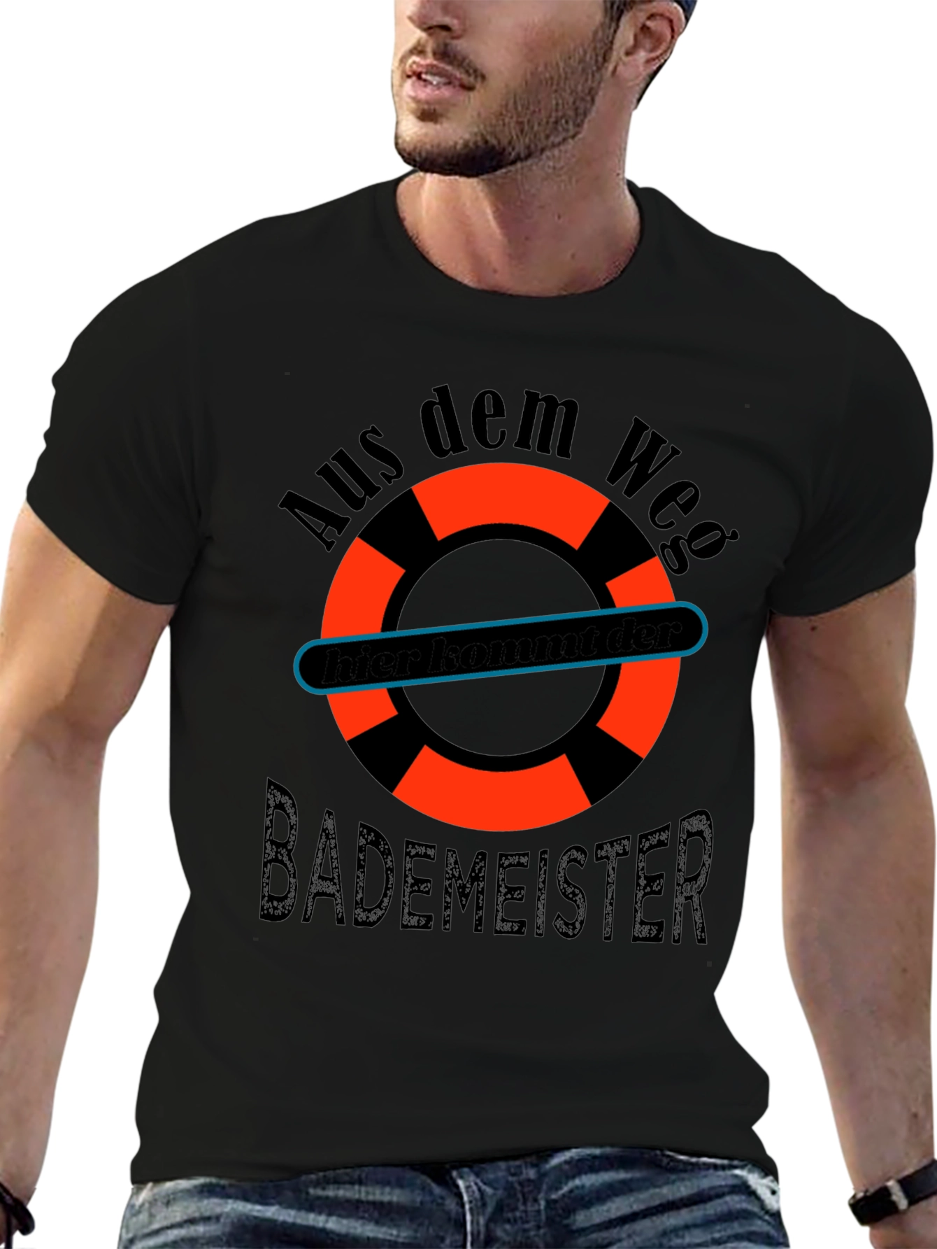 Funny Bademeister Lifeguard T-Shirt