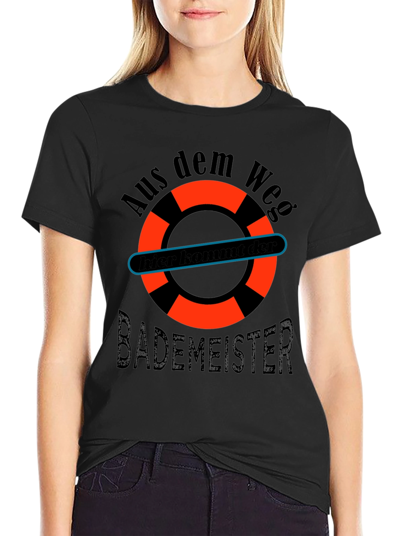 Funny Bademeister Lifeguard T-Shirt