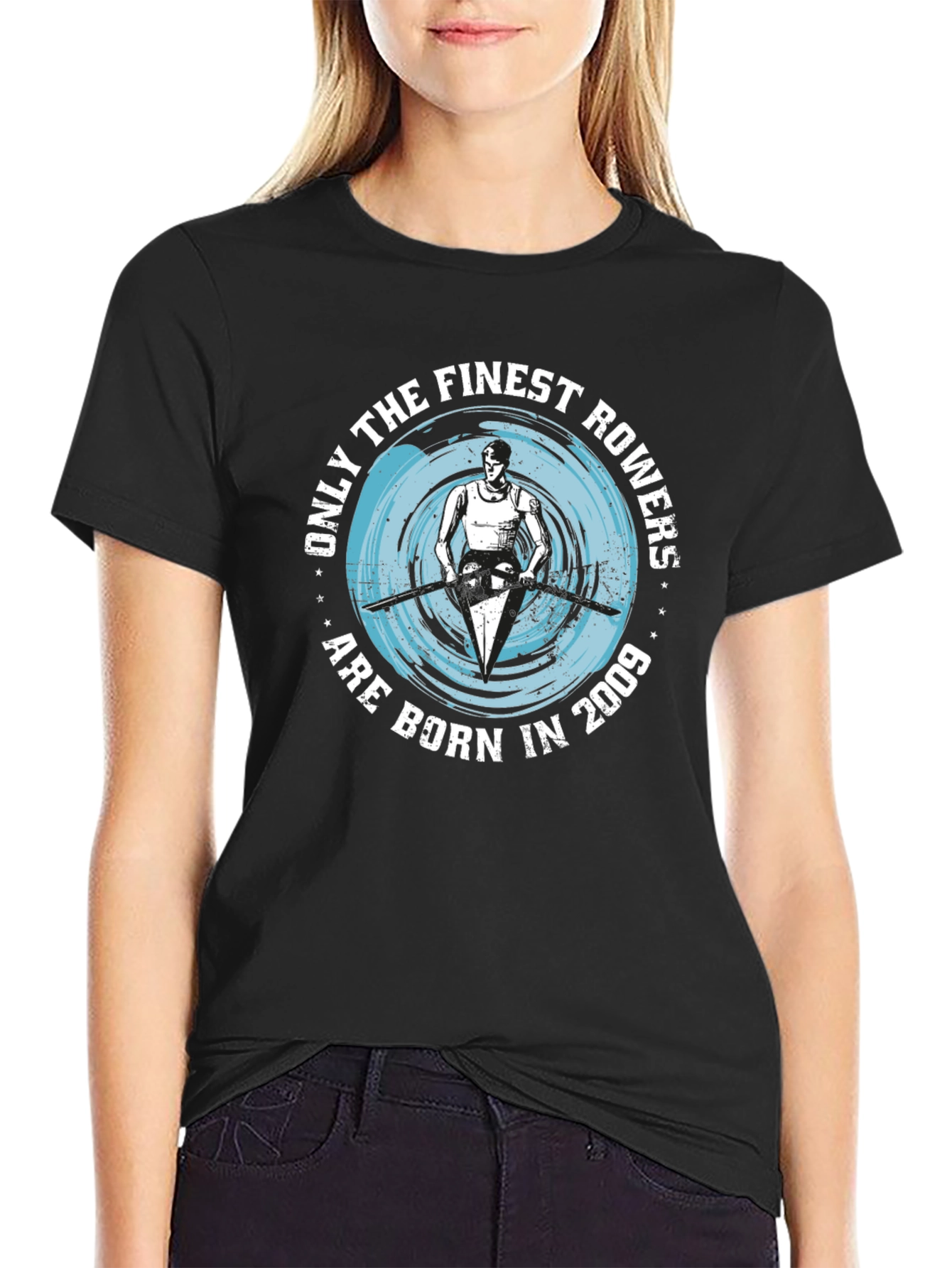 Finest Rowers Born in 2009 T-Shirt Rowing Gift