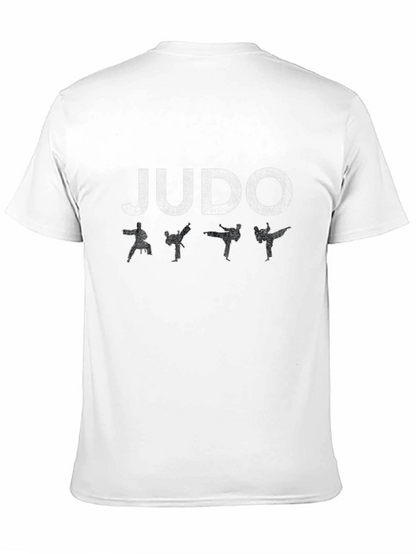 Judo Black T-Shirt Martial Arts Design