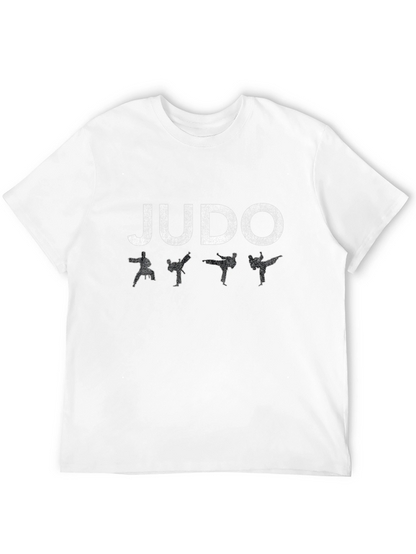 Judo Black T-Shirt Martial Arts Design