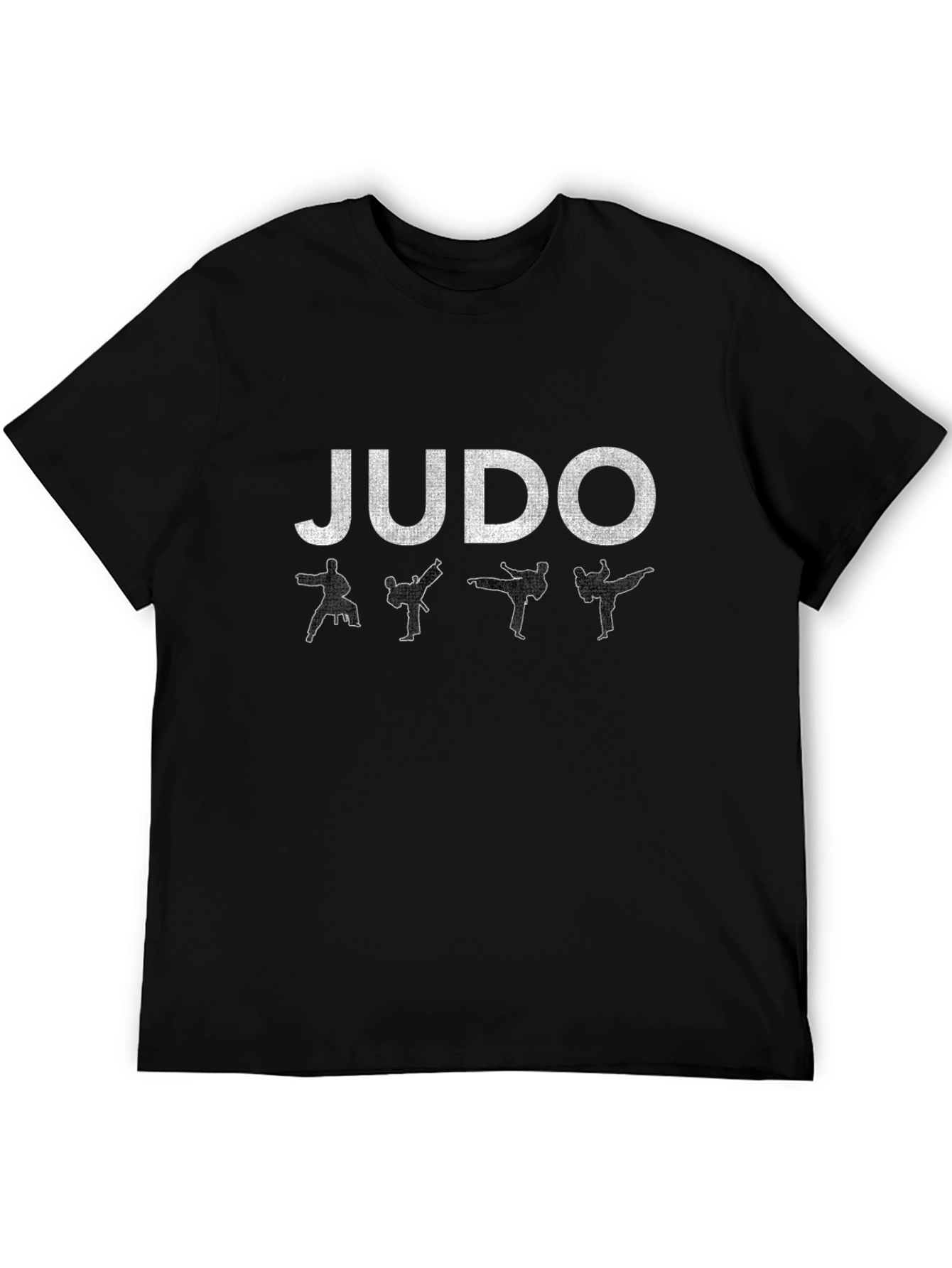 Judo Black T-Shirt Martial Arts Design