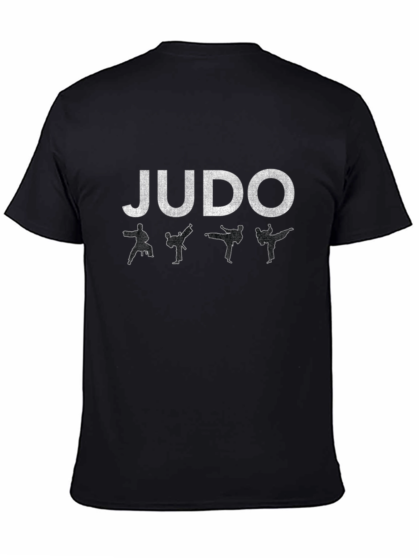 Judo Black T-Shirt Martial Arts Design