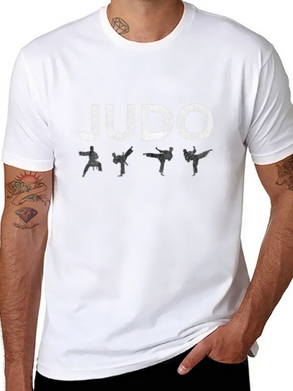 Judo Black T-Shirt Martial Arts Design
