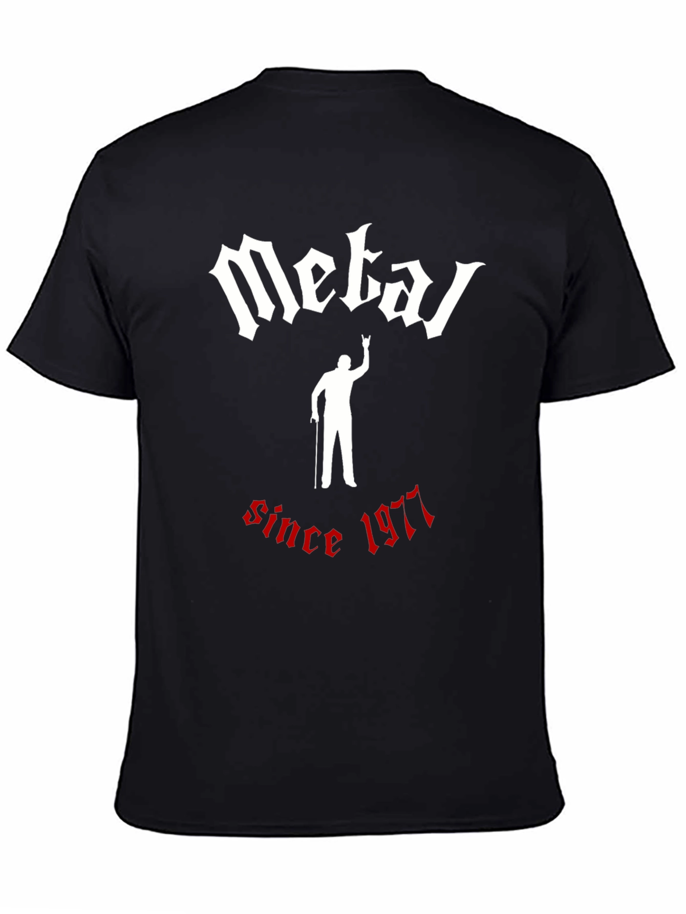 Metal Since 1977 Black T-Shirt
