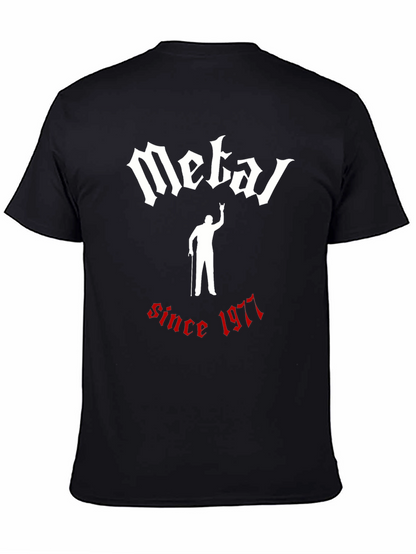 Metal Since 1977 Black T-Shirt