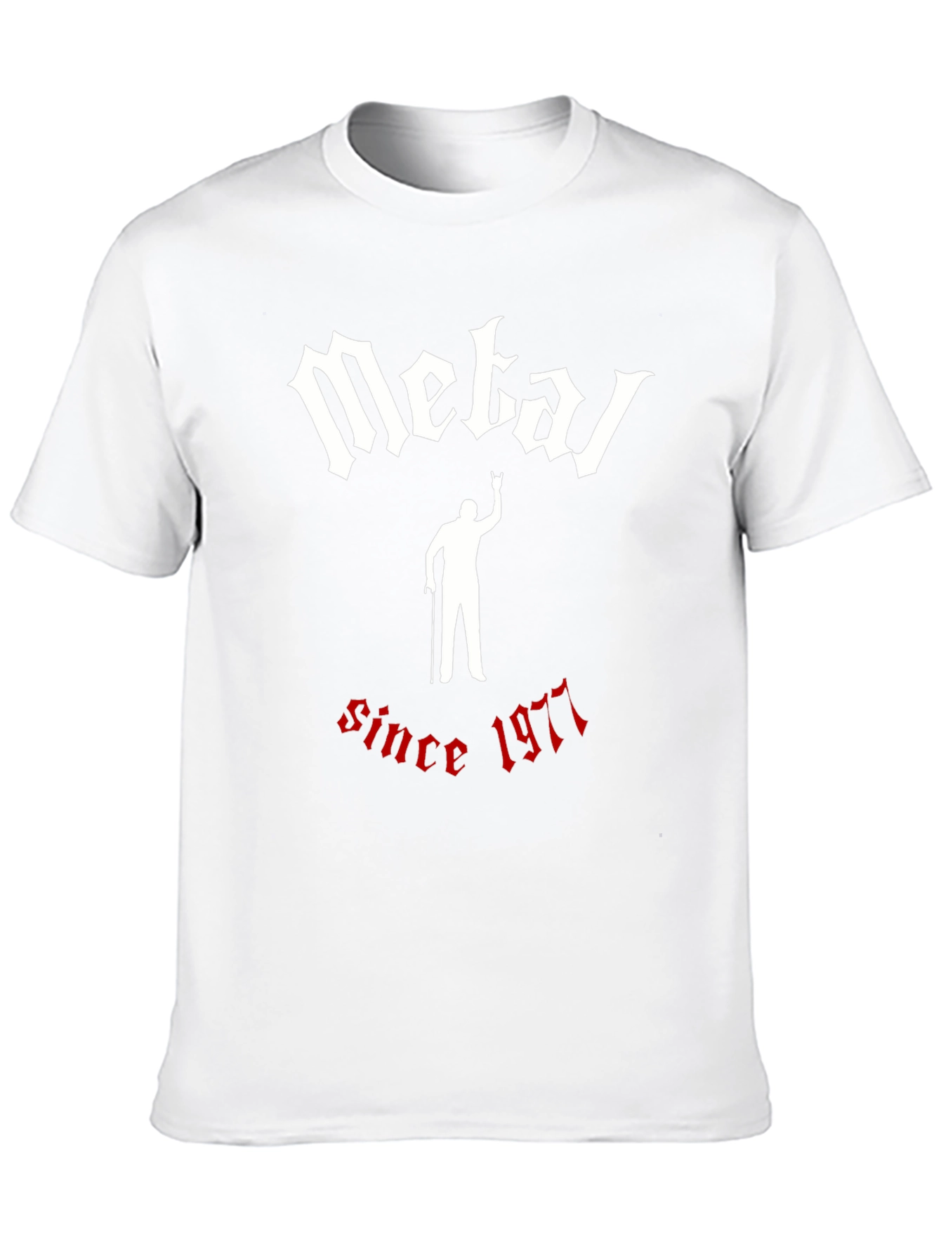 Metal Since 1977 Black T-Shirt