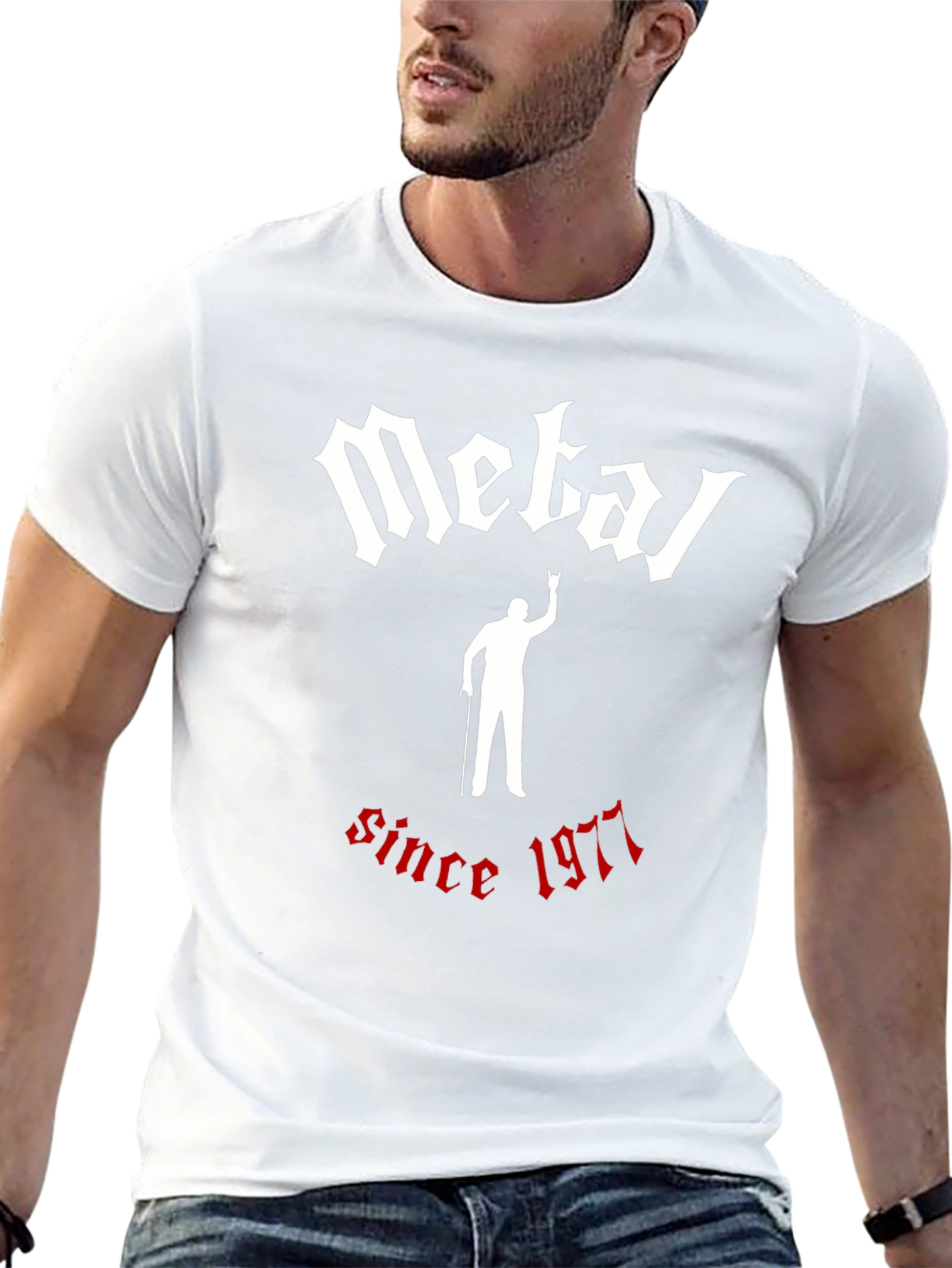 Metal Since 1977 Black T-Shirt