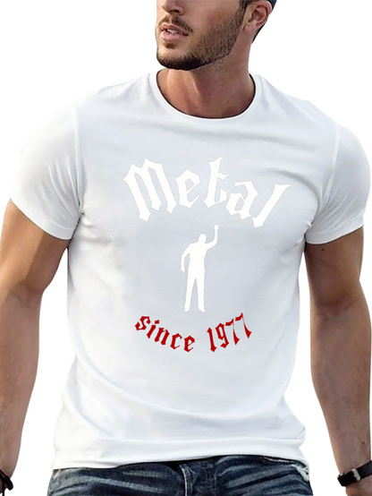 Metal Since 1977 Black T-Shirt