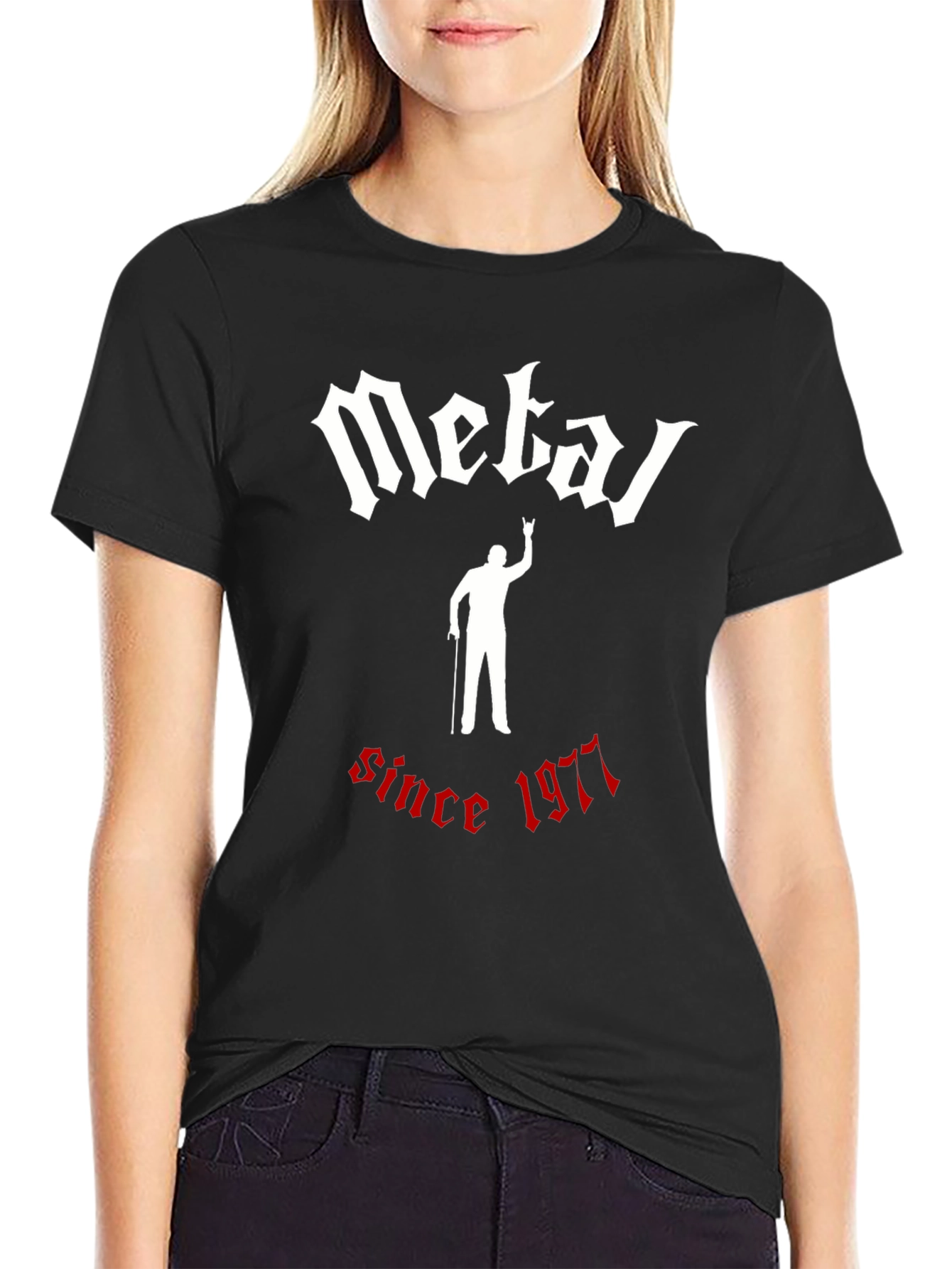 Metal Since 1977 Black T-Shirt