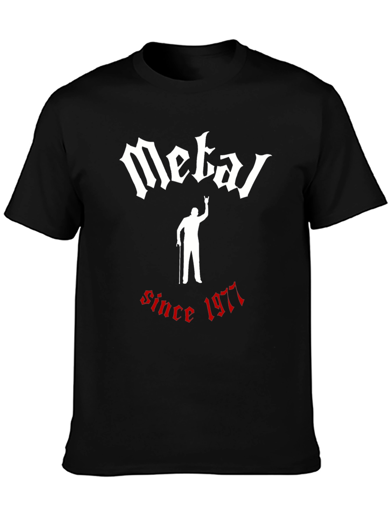 Metal Since 1977 Black T-Shirt
