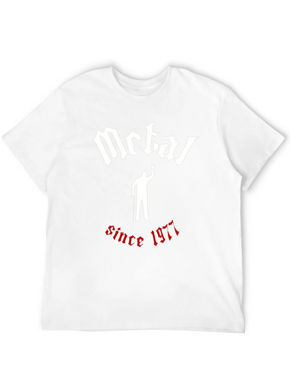 Metal Since 1977 Black T-Shirt