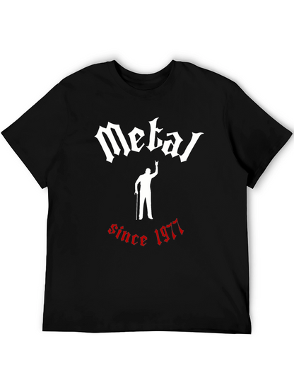 Metal Since 1977 Black T-Shirt