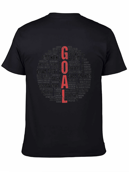 Goal! Soccer Word Cloud Graphic Tee