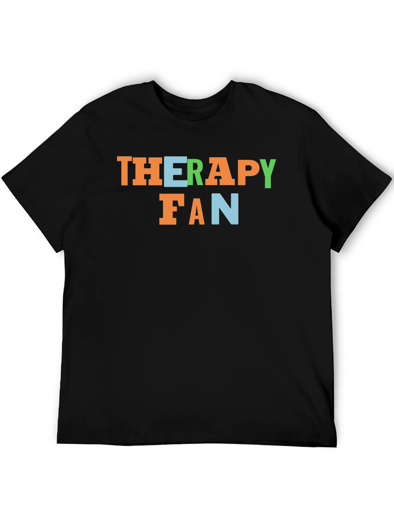 Therapy Fan Graphic Tee - Soft Cotton Blend