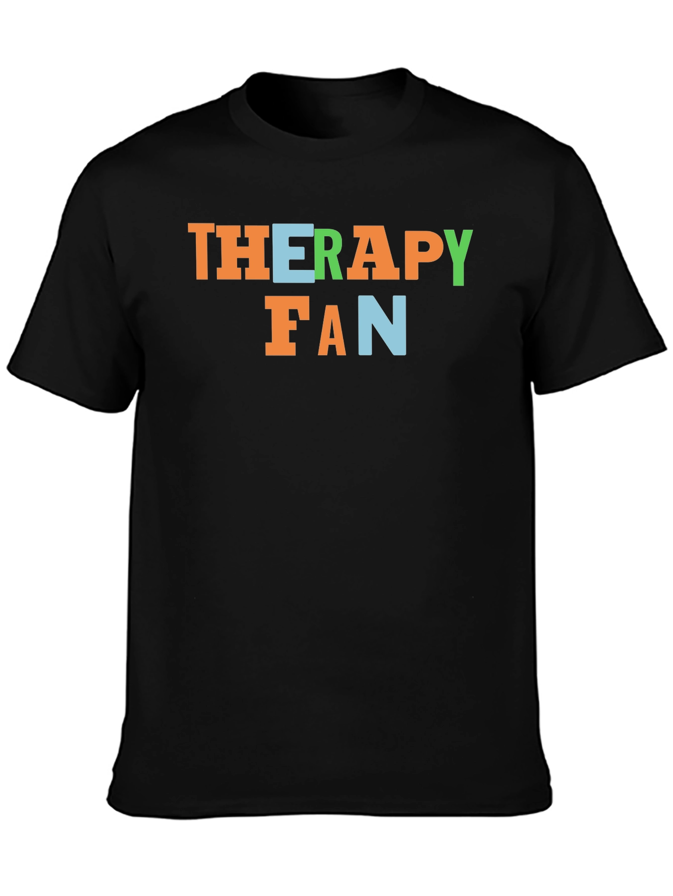 Therapy Fan Graphic Tee - Soft Cotton Blend