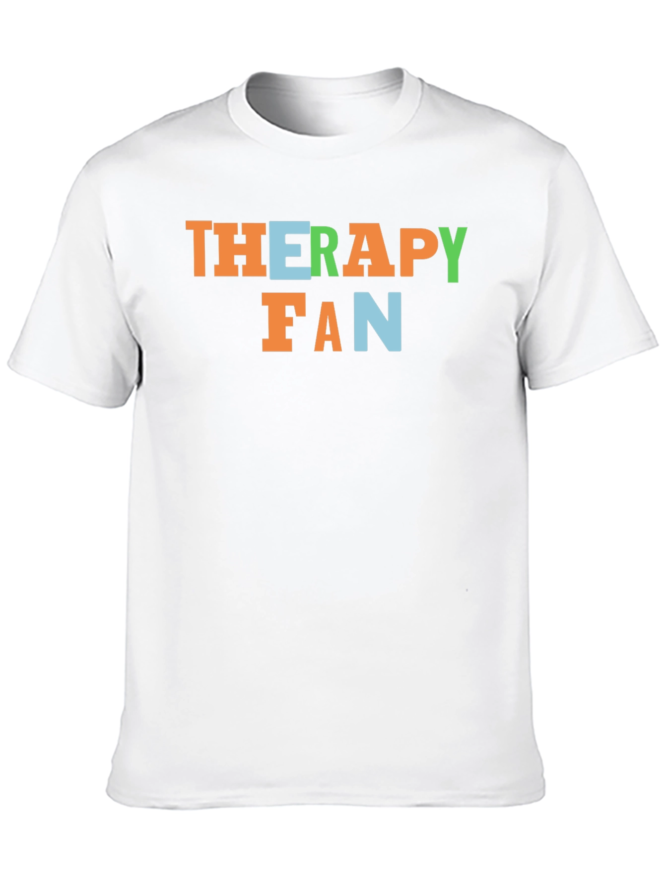 Therapy Fan Graphic Tee - Soft Cotton Blend