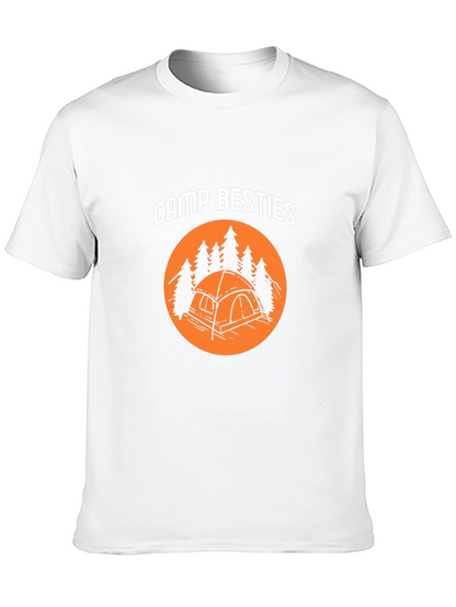 Camp Besties T-Shirt - Camping Adventure Tee
